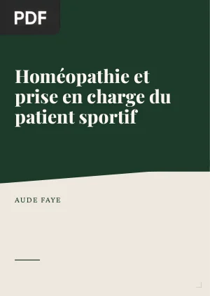 Homéopathie et Prise en Charge du Patient Sportif