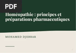 Homéopathie : Principes et Préparations Pharmaceutiques