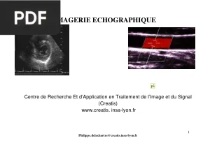 Imagerie Échographique - Cours de Bases