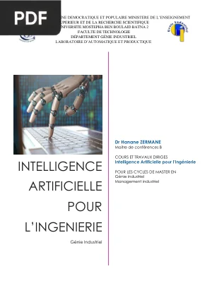 Intelligence Artificielle pour l'Ingénierie