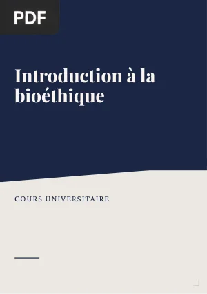 Introduction à la bioéthique