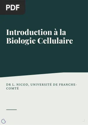 Introduction à la Biologie Cellulaire