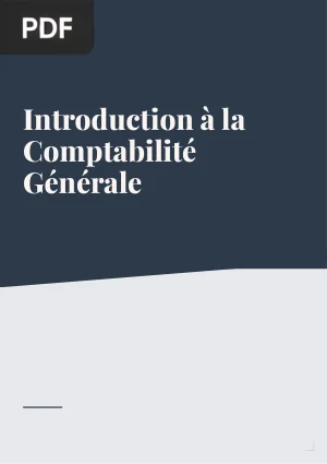 Introduction à la Comptabilité Générale