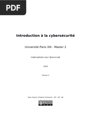 Introduction à la Cybersécurité
