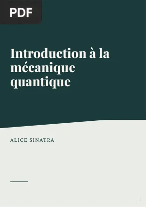 Introduction à la mécanique quantique