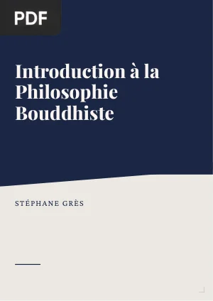 Introduction à la philosophie Bouddhiste