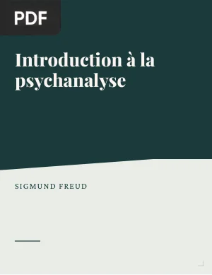 Introduction à la psychanalyse
