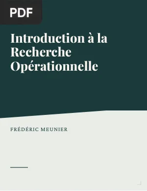 Introduction à la Recherche Opérationnelle