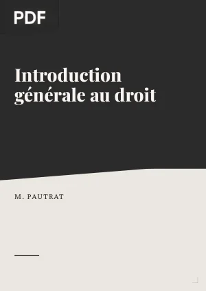 Introduction générale au droit