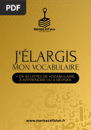 J'élargis mon vocabulaire