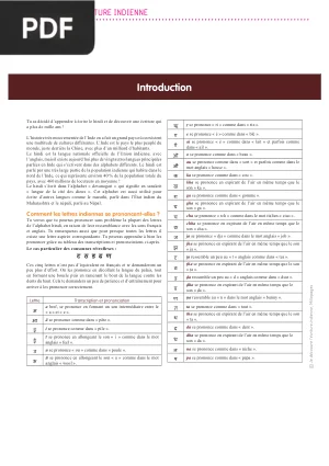 Je Decouvre l'Ecriture Indienne