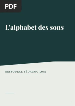 L'alphabet des sons