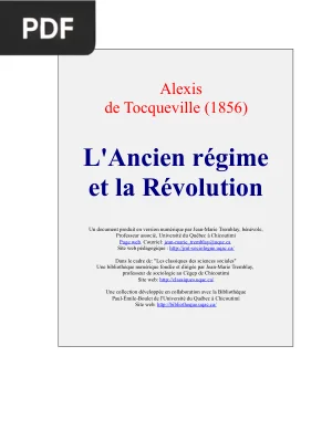 L'Ancien régime et la Révolution