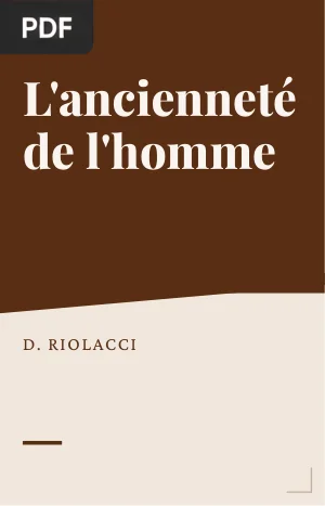 L'ancienneté de l'homme