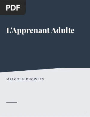 L'Apprenant Adulte