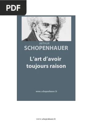L'art d'avoir toujours raison