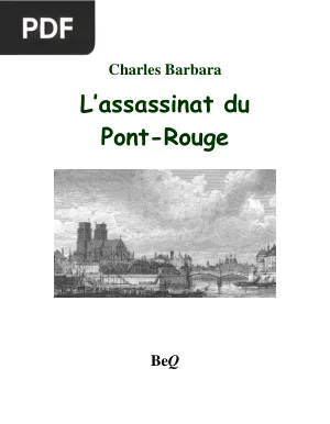 L’assassinat du Pont-Rouge