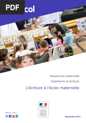 L'écriture à l'école maternelle