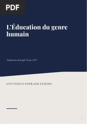 L'Éducation du genre humain