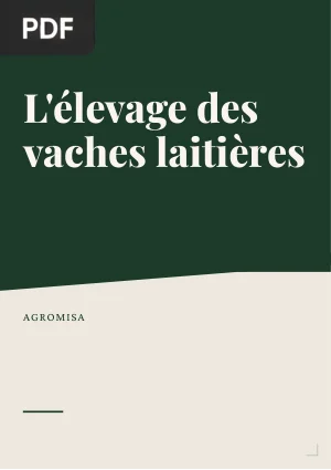 L'élevage des vaches laitières