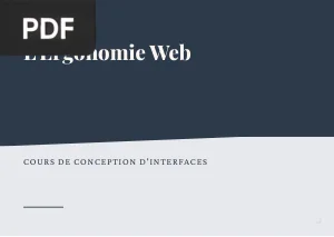 L'Ergonomie Web