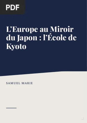 L'Europe au Miroir du Japon : l'École de Kyoto