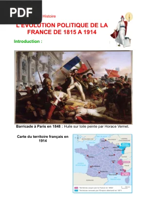 L'évolution politique de la France de 1815 à 1914