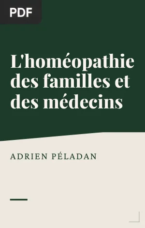 L'Homéopathie des Familles et des Médecins