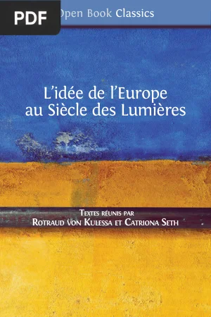 L'idée de l'Europe au Siècle des Lumières