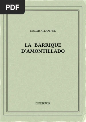 La Barrique d'Amontillado