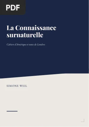 La Connaissance surnaturelle