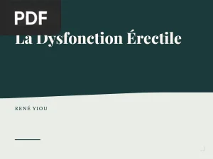 La Dysfonction Érectile
