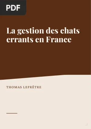 La gestion des chats errants en France