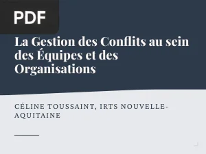 La Gestion des Conflits au sein des Équipes et des Organisations