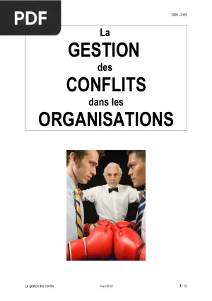 La Gestion des Conflits dans les Organisations