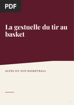 La gestuelle du tir au basket