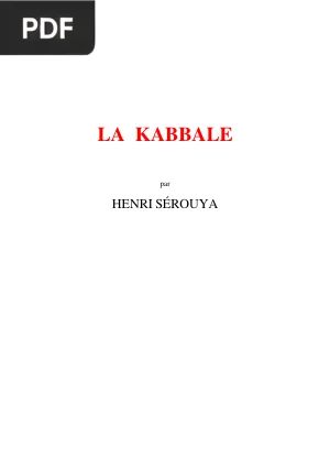 La Kabbale