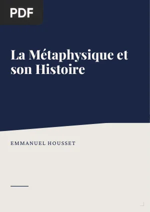 La Métaphysique et son Histoire