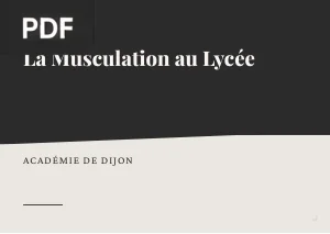 La Musculation au Lycée