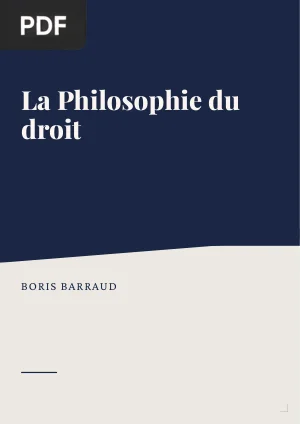 La philosophie du droit