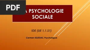 La psychologie sociale