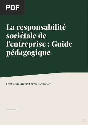 La responsabilité sociétale de l'entreprise : Guide pédagogique