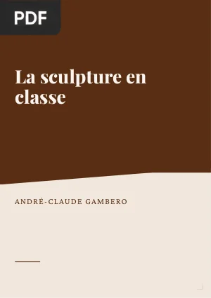 La sculpture en classe