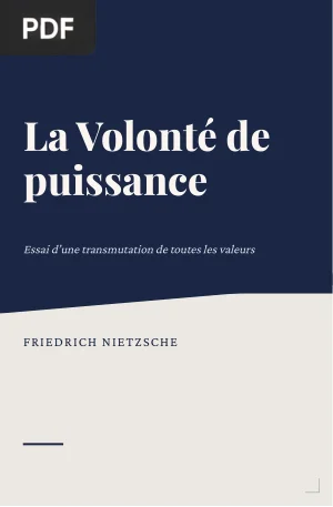 La Volonté de puissance