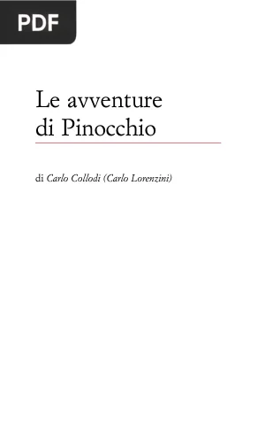 Le avventure di Pinocchio