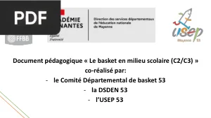 Le basket en milieu scolaire (C2/C3)