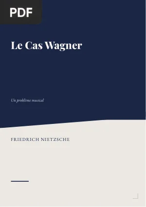 Le Cas Wagner