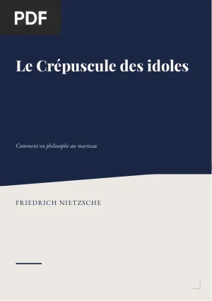 Le Crépuscule des idoles