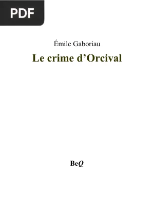 Le crime d'Orcival