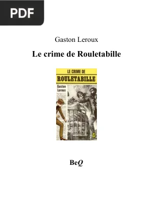 Le Crime de Rouletabille